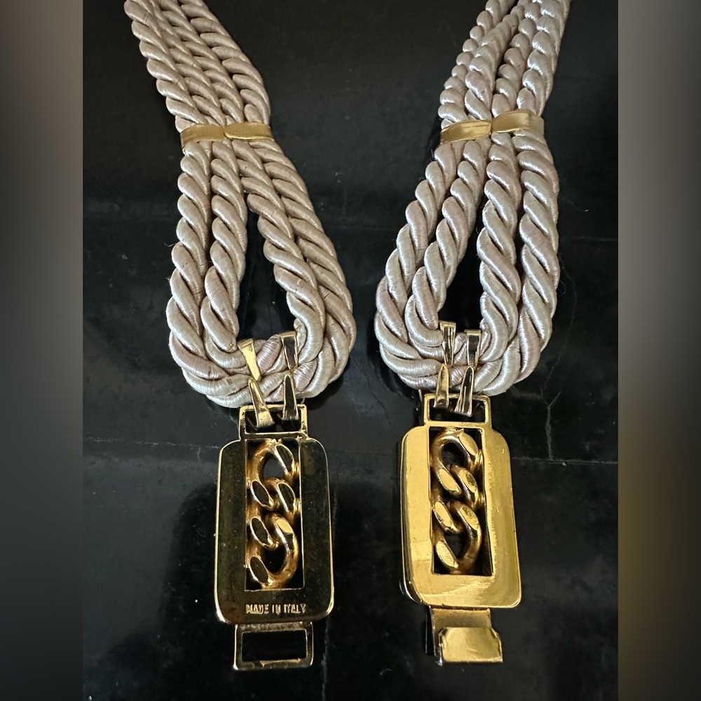 ❌SOLD Italian Rope Sash Belt - Picture 8 of 11